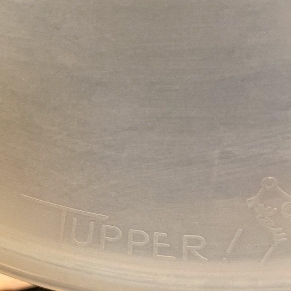 Vintage 1970s Tupperware Divided Party Tray, never used - Picture 4 of 5